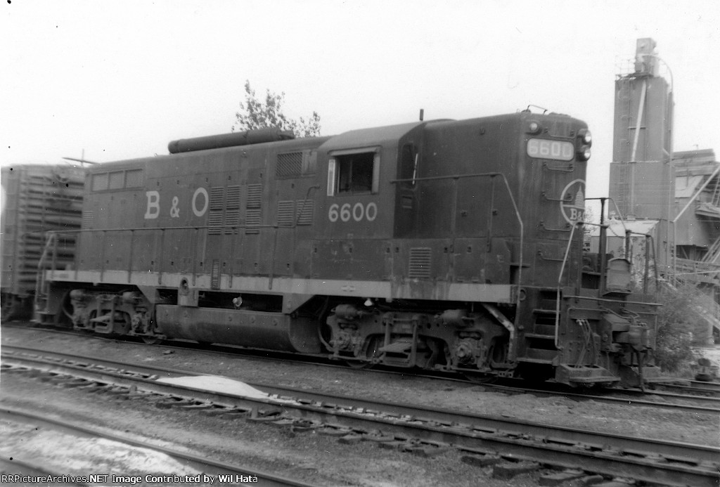 B&O GP9 6600